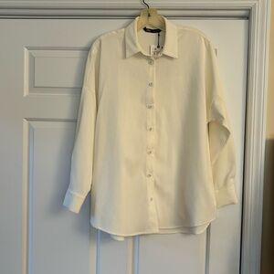 Zara oversized shirt